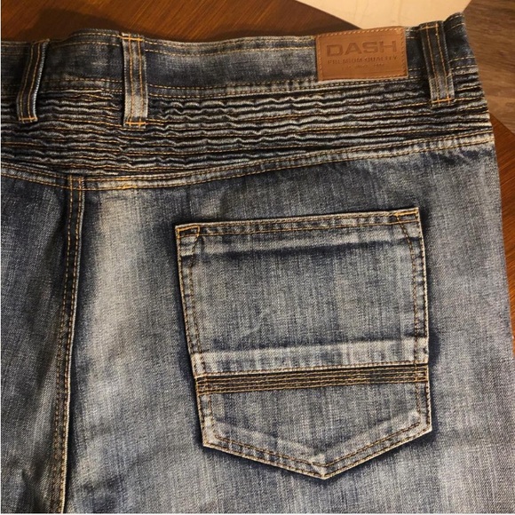 Dash Denim Jeans - Medium Wash Size 44X32 100% Cotton - Picture 6 of 8